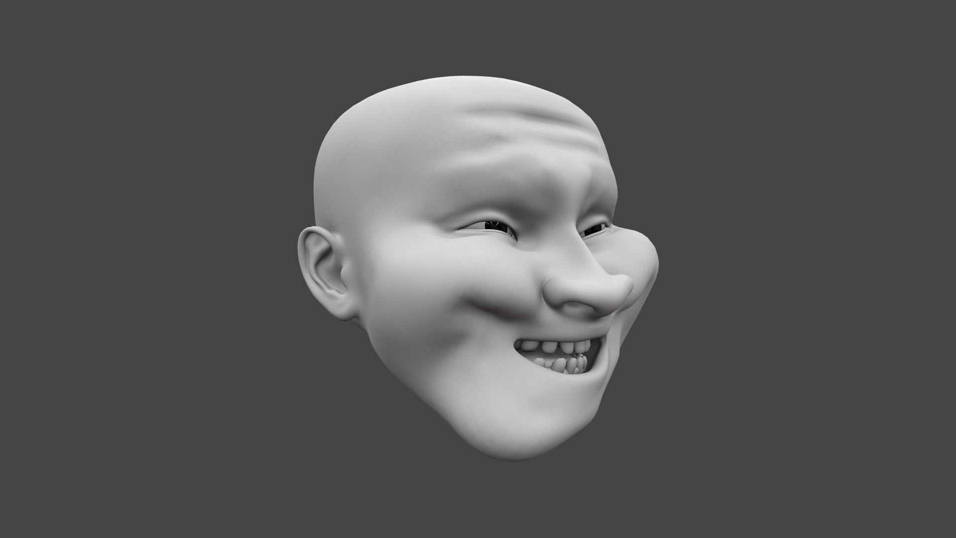 Troll Face Plate, 3D CAD Model Library