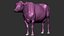 Cow Dairy Brown Realistic Zbrush