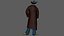 Costume da cowboy diverso tipo di corpo pronto per la stampa