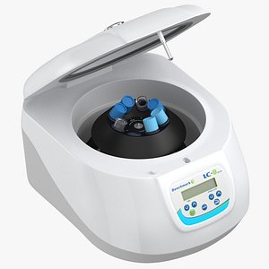 3D model centrifuge open
