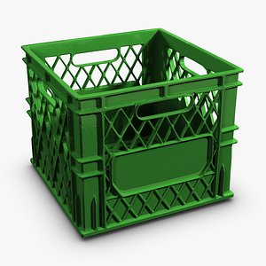 Plastic Milk Crate