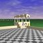 escher illusion building 3d model