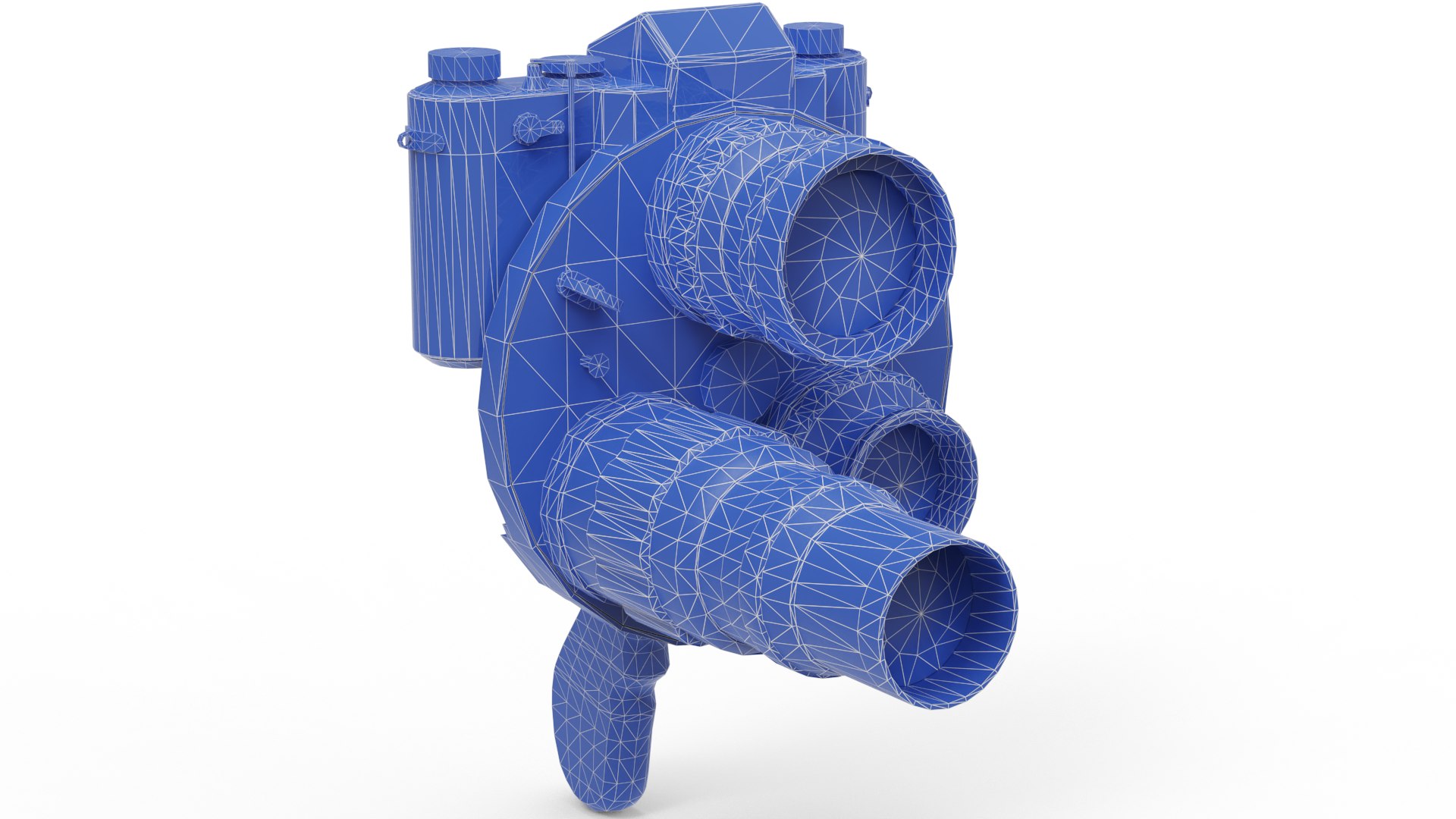 3D Vintage Rectaflex-Based Camera Model - High Quality and Realistic ...