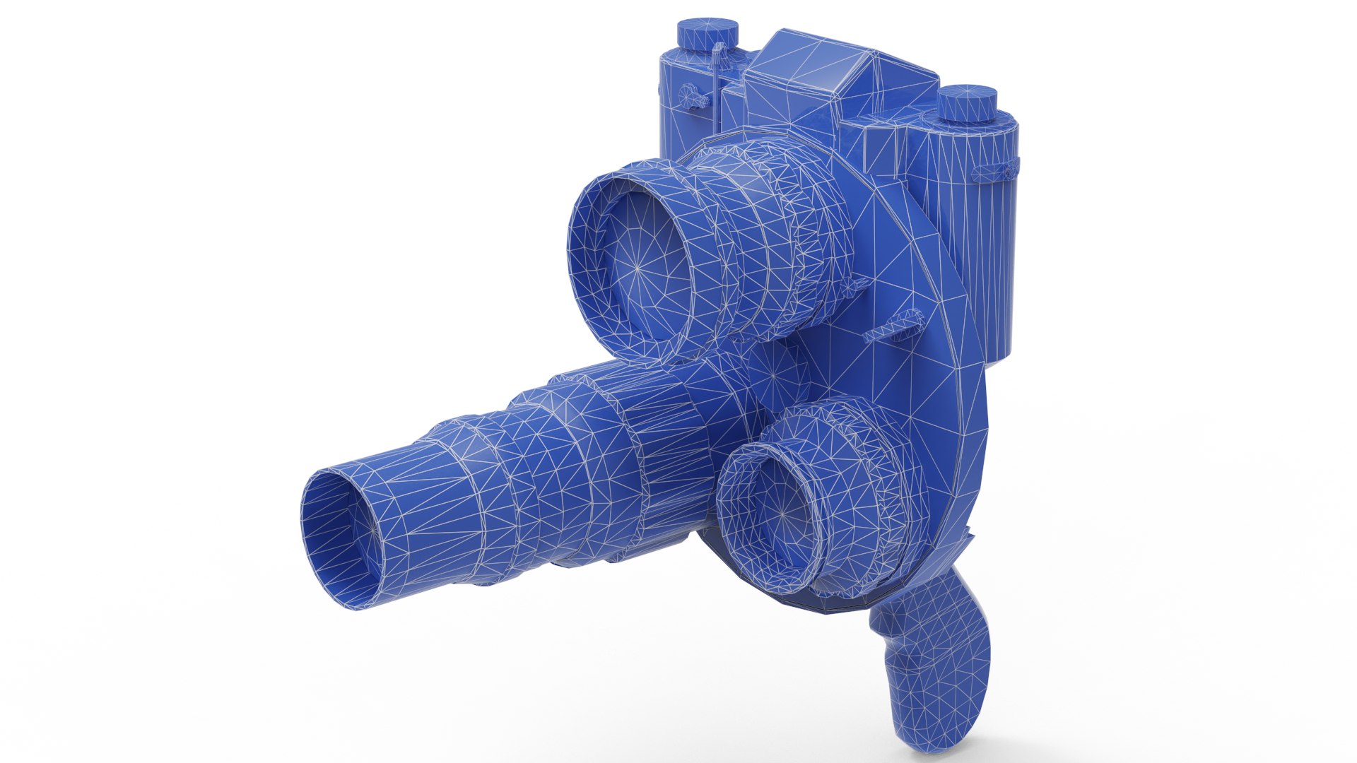3D Vintage Rectaflex-Based Camera Model - High Quality and Realistic ...