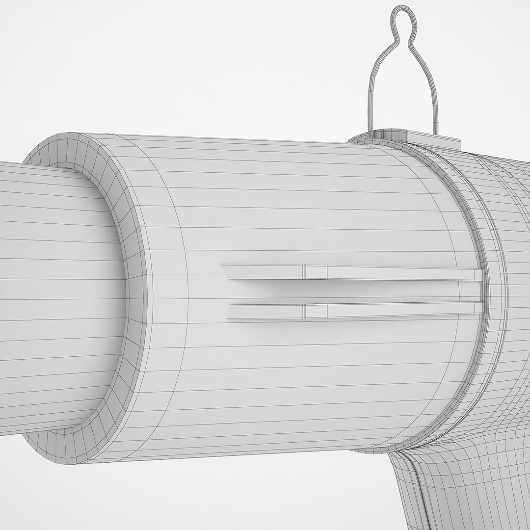 3D Industrial Heat Gun Model - TurboSquid 1276240