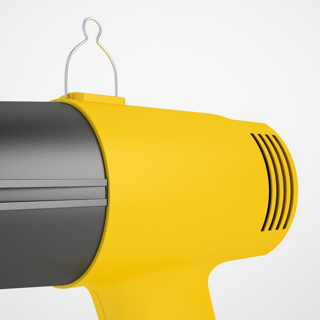 3D Industrial Heat Gun Model - TurboSquid 1276240