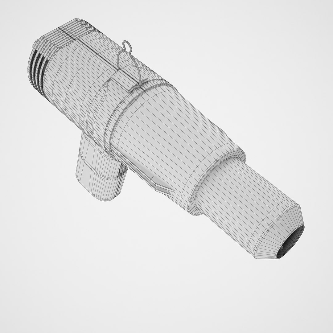 3D Industrial Heat Gun Model - TurboSquid 1276240