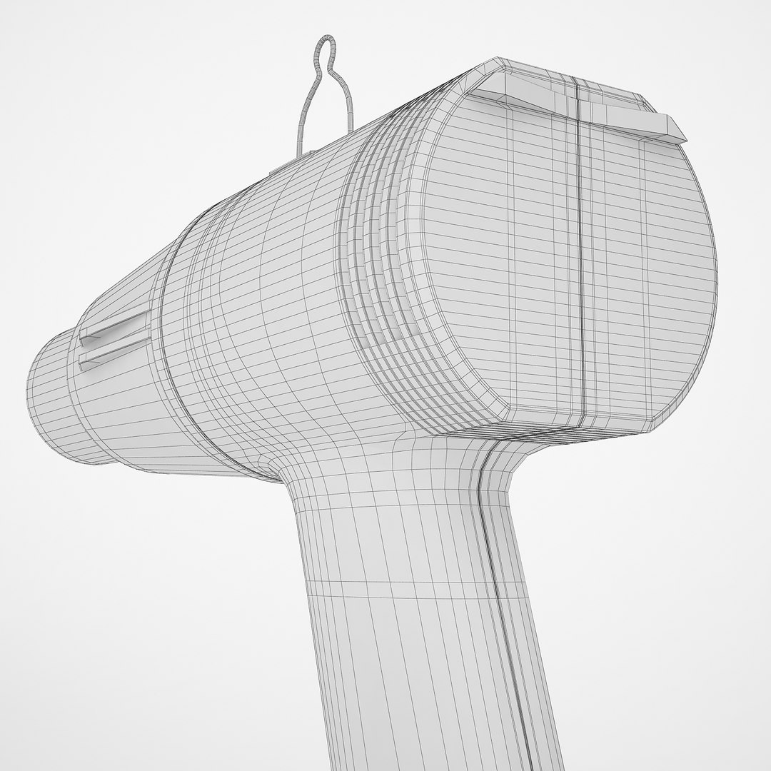 3D Industrial Heat Gun Model - TurboSquid 1276240