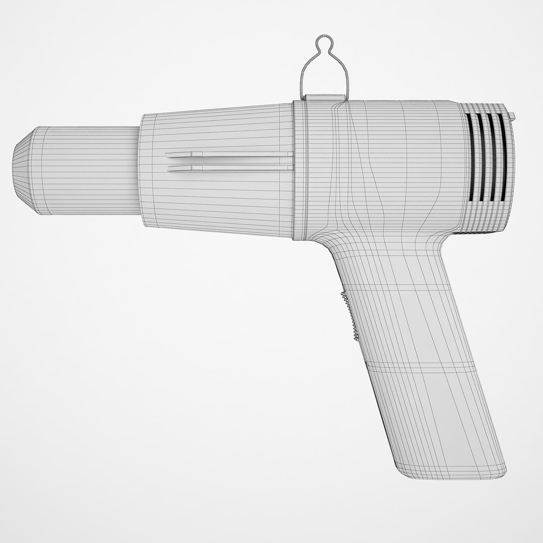 3D Industrial Heat Gun Model - TurboSquid 1276240