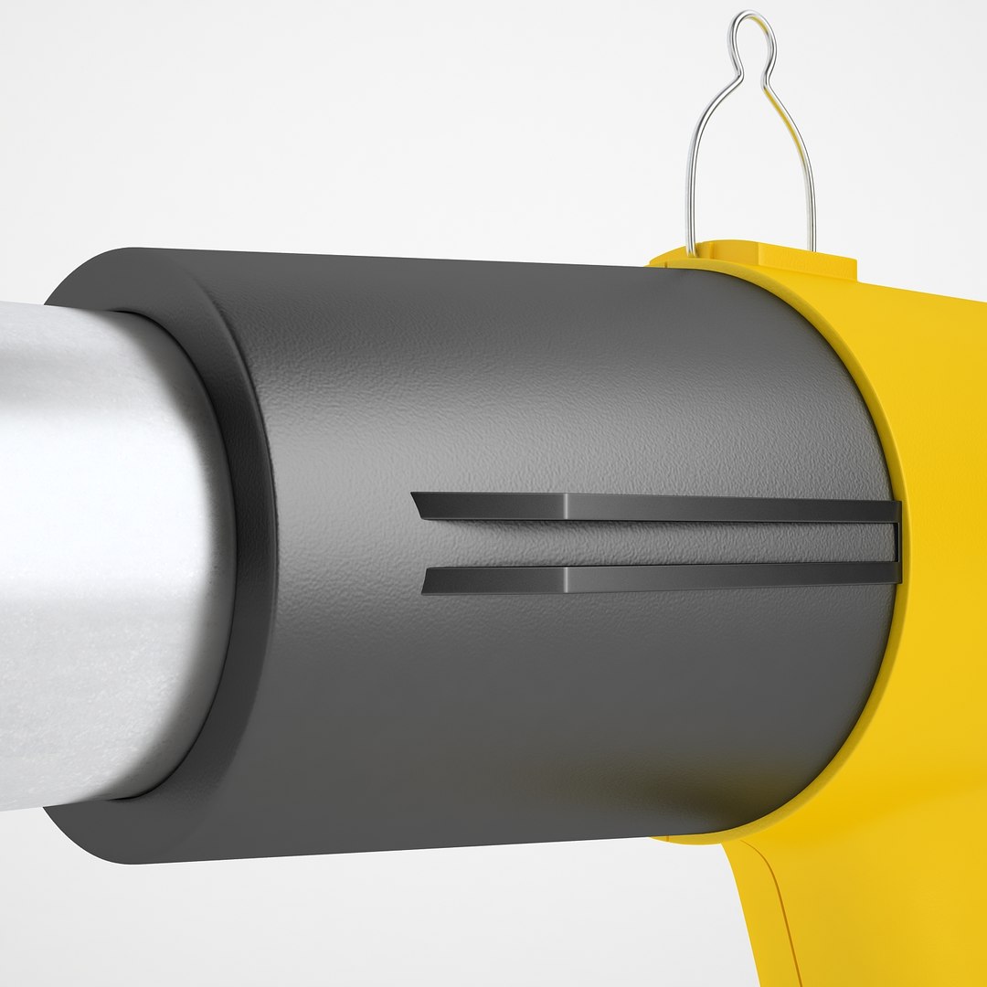 3D Industrial Heat Gun Model - TurboSquid 1276240