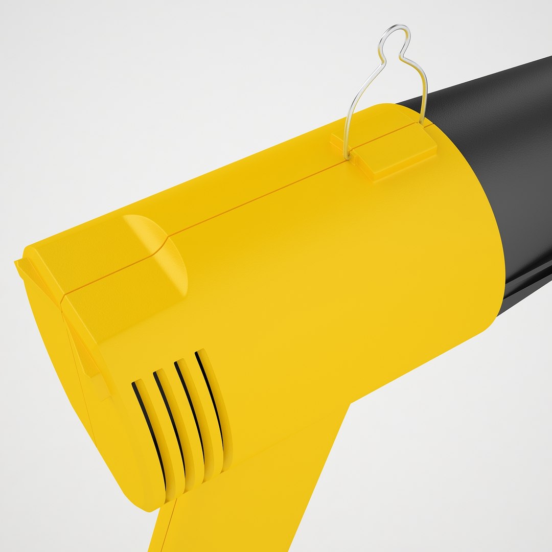 3D Industrial Heat Gun Model - TurboSquid 1276240