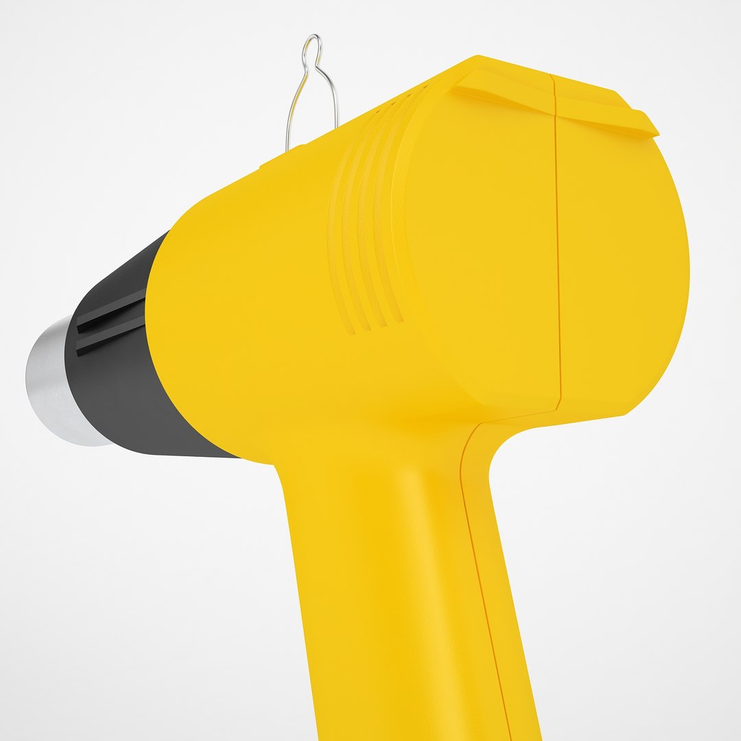 3D Industrial Heat Gun Model - TurboSquid 1276240