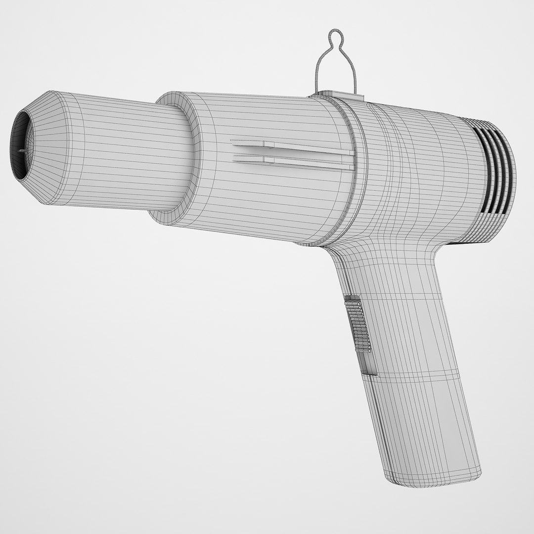 3D Industrial Heat Gun Model - TurboSquid 1276240