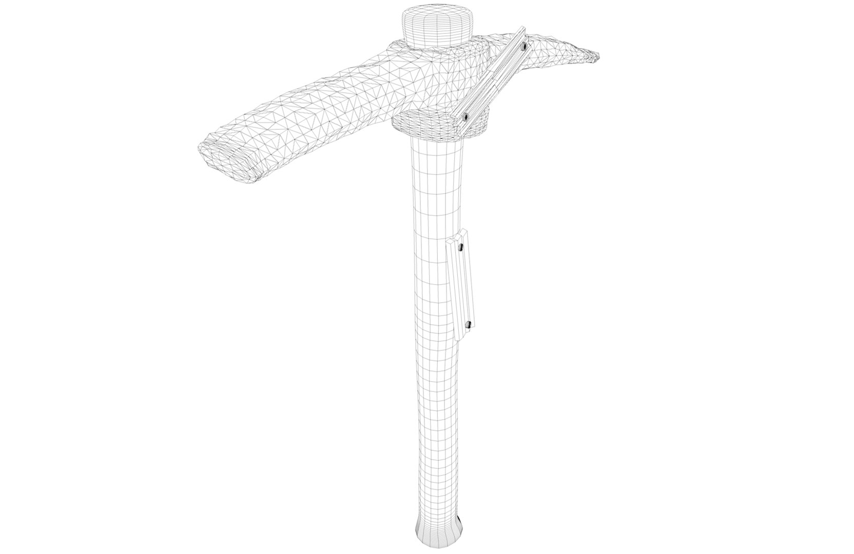 Pickaxe axe pick tool 3D - TurboSquid 1495214