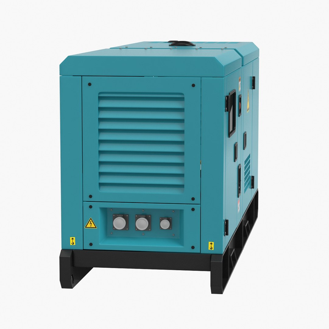 Generator Power Model - TurboSquid 1563667
