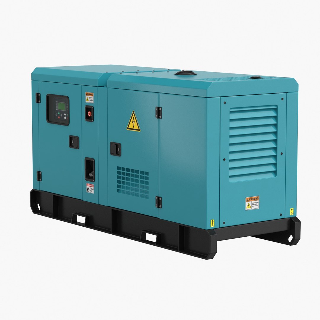 Generator Power Model - TurboSquid 1563667
