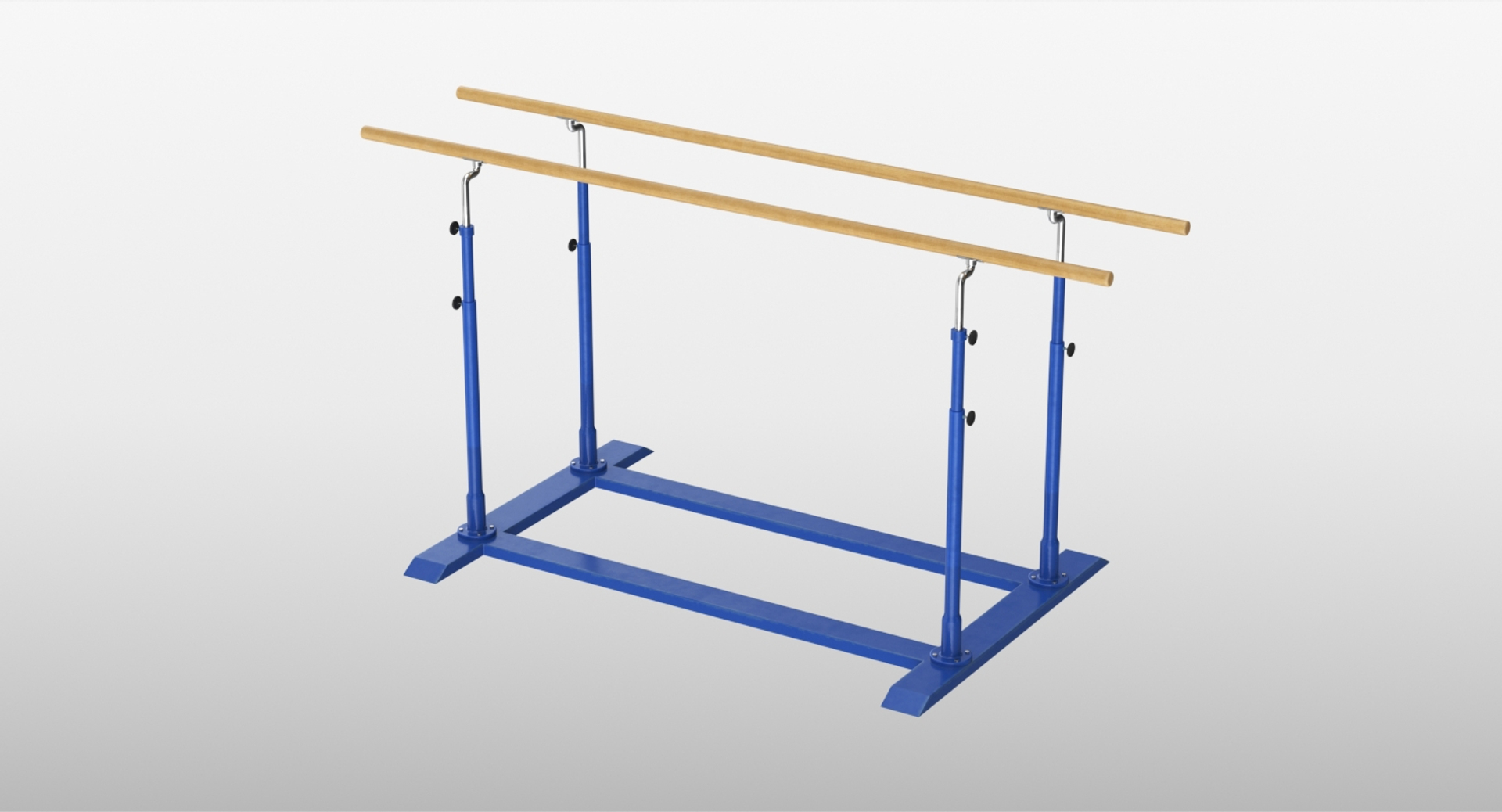 Realistic Parallel Bars Model - TurboSquid 1365980