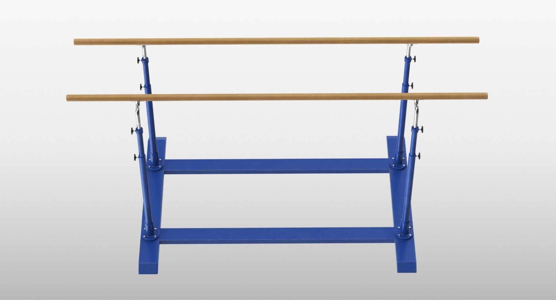 Realistic Parallel Bars Model - TurboSquid 1365980