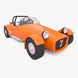 Racing Cartoon Car