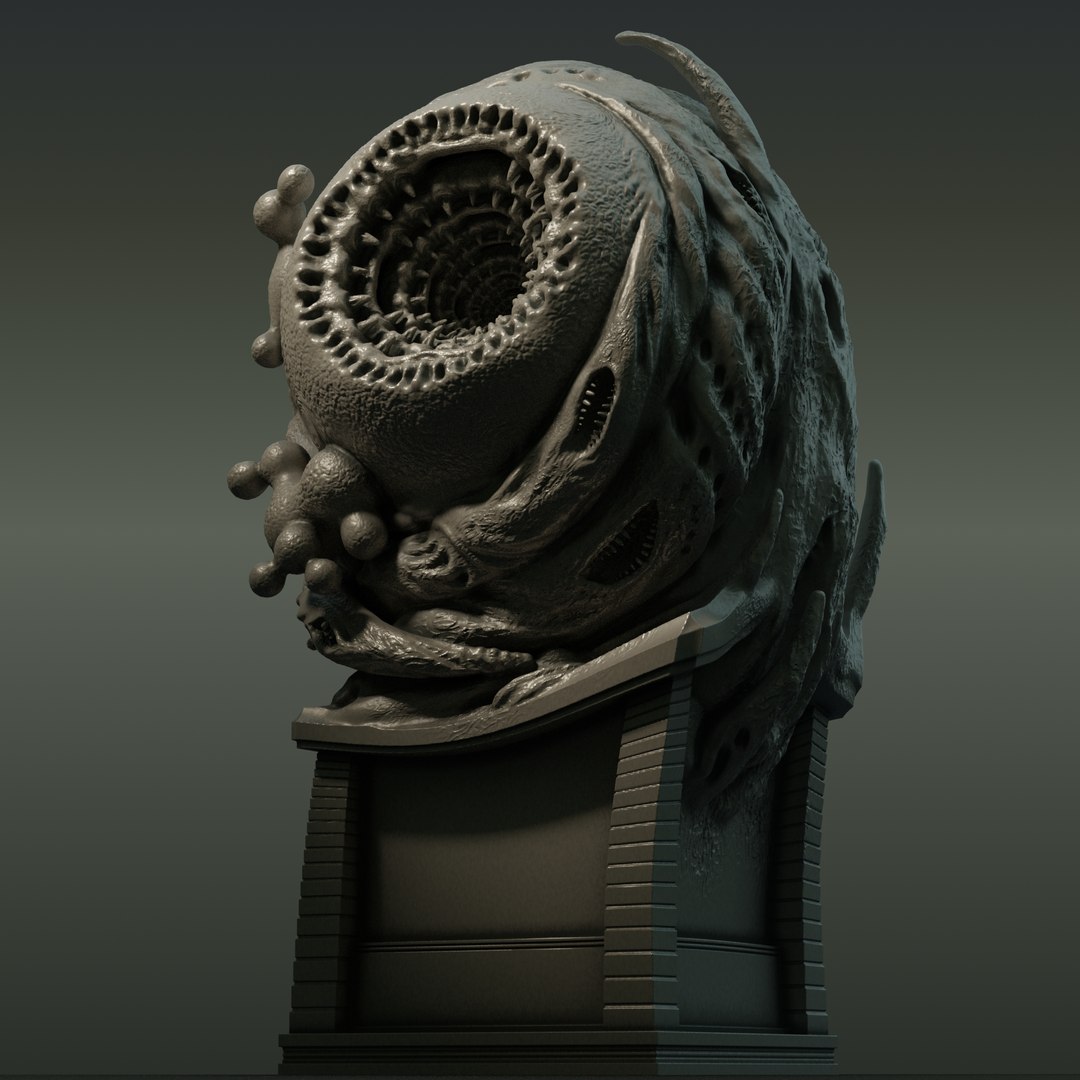 3D Model Azathoth Statuette - TurboSquid 2077194