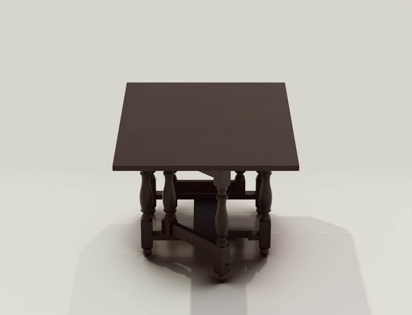 Low-Poly Japanese Traditional Wooden Folding Table Model - TurboSquid ...