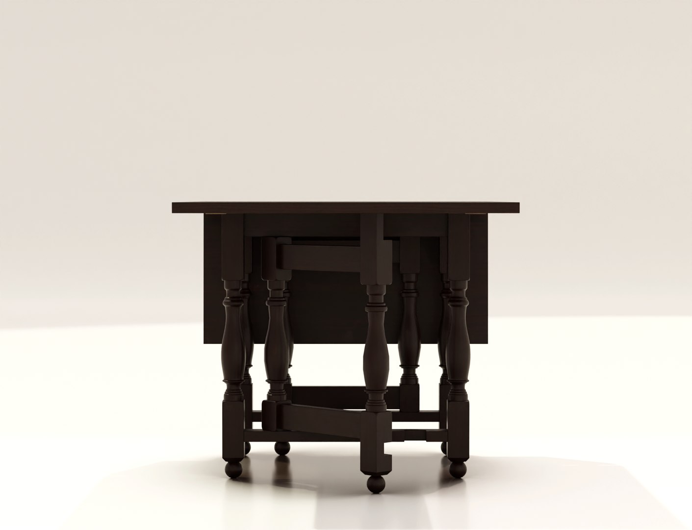 Low-Poly Japanese Traditional Wooden Folding Table Model - TurboSquid ...