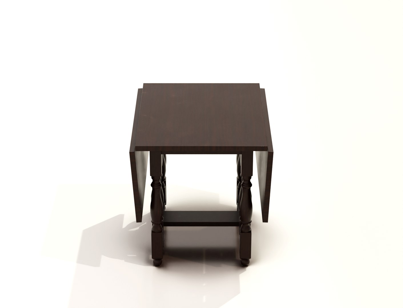 Low-Poly Japanese Traditional Wooden Folding Table Model - TurboSquid ...