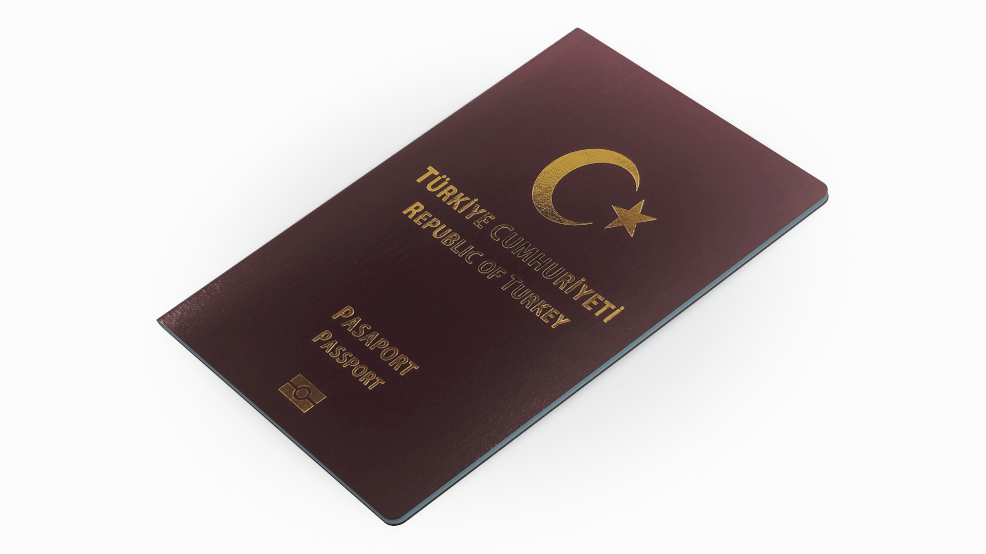 3D TURKEY Passport model TurboSquid 1731768