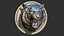 Rugido de sorriso de tigre