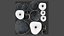 Fantasy Mushroom I10 Black - Scene Backdrop Design