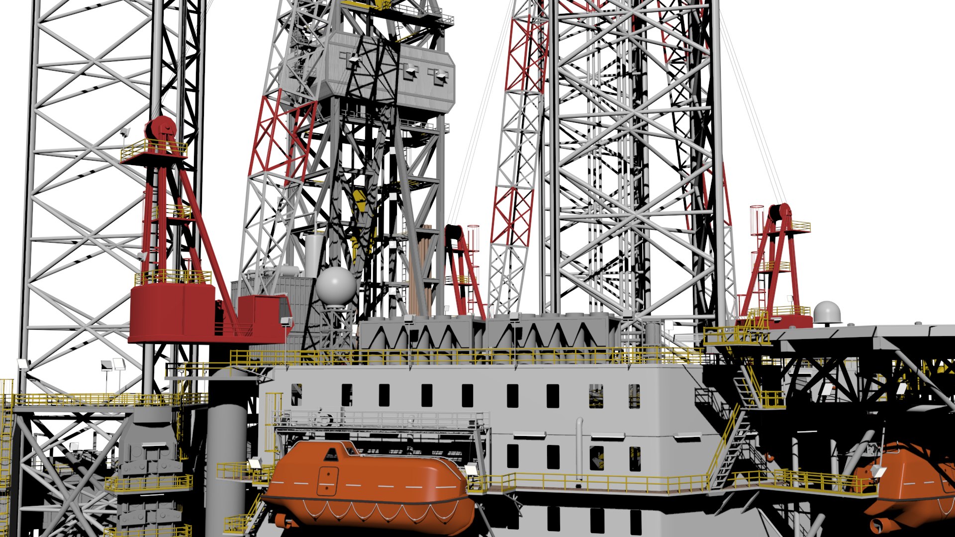 3D Platform Rig - TurboSquid 1429121