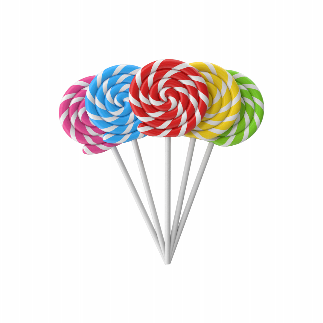 Lollipop Candies model - TurboSquid 2086021