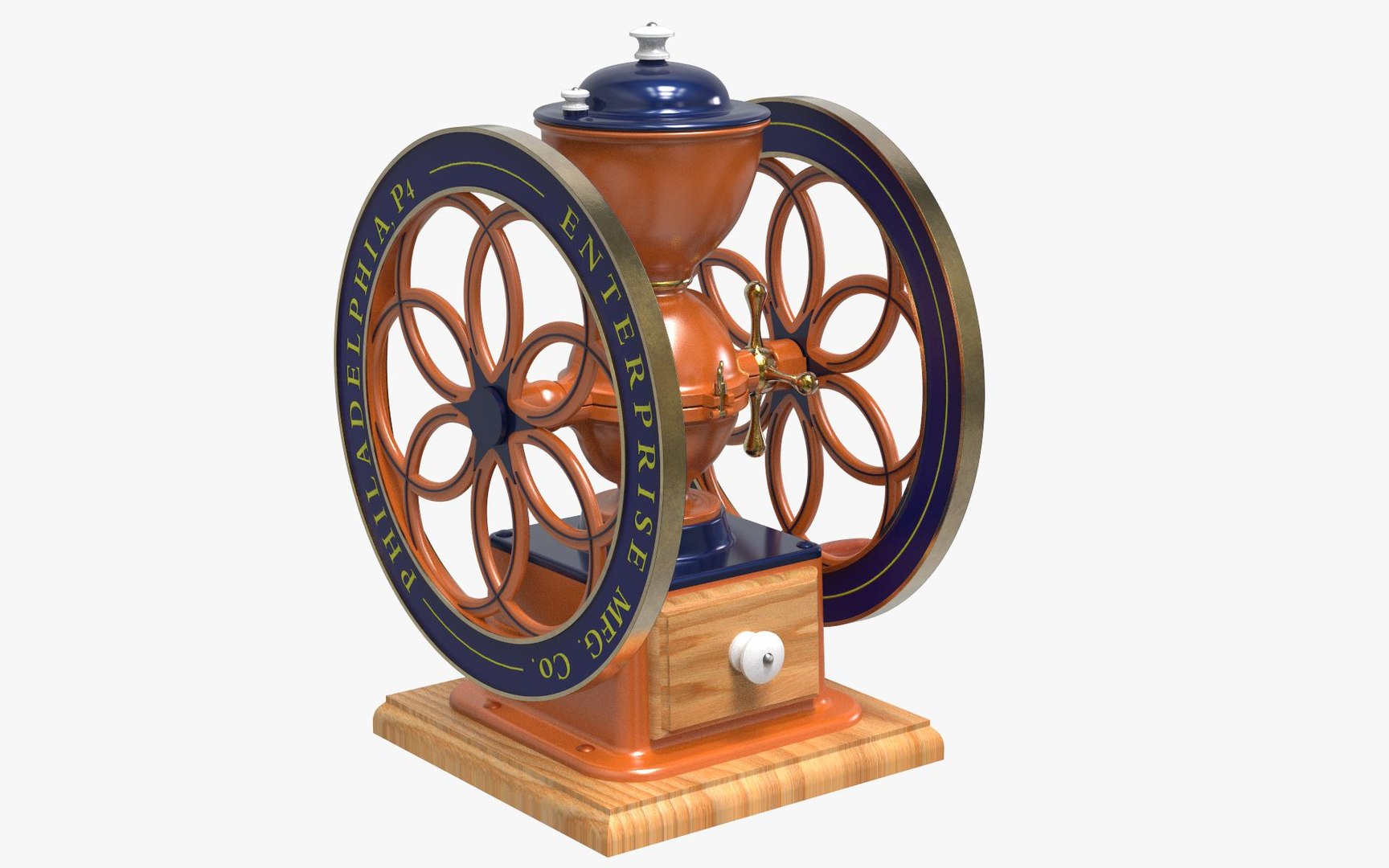 3D Antique Kitchen Applience https://p.turbosquid.com/ts-thumb/7b/MFQU0C/1Y/tablegrinder_15/jpg/1677346076/1920x1080/fit_q87/b276fd08dc5464d493d5684109c3bce81c895617/tablegrinder_15.jpg