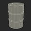 Oil Storage Tanks Collection 4 3D model