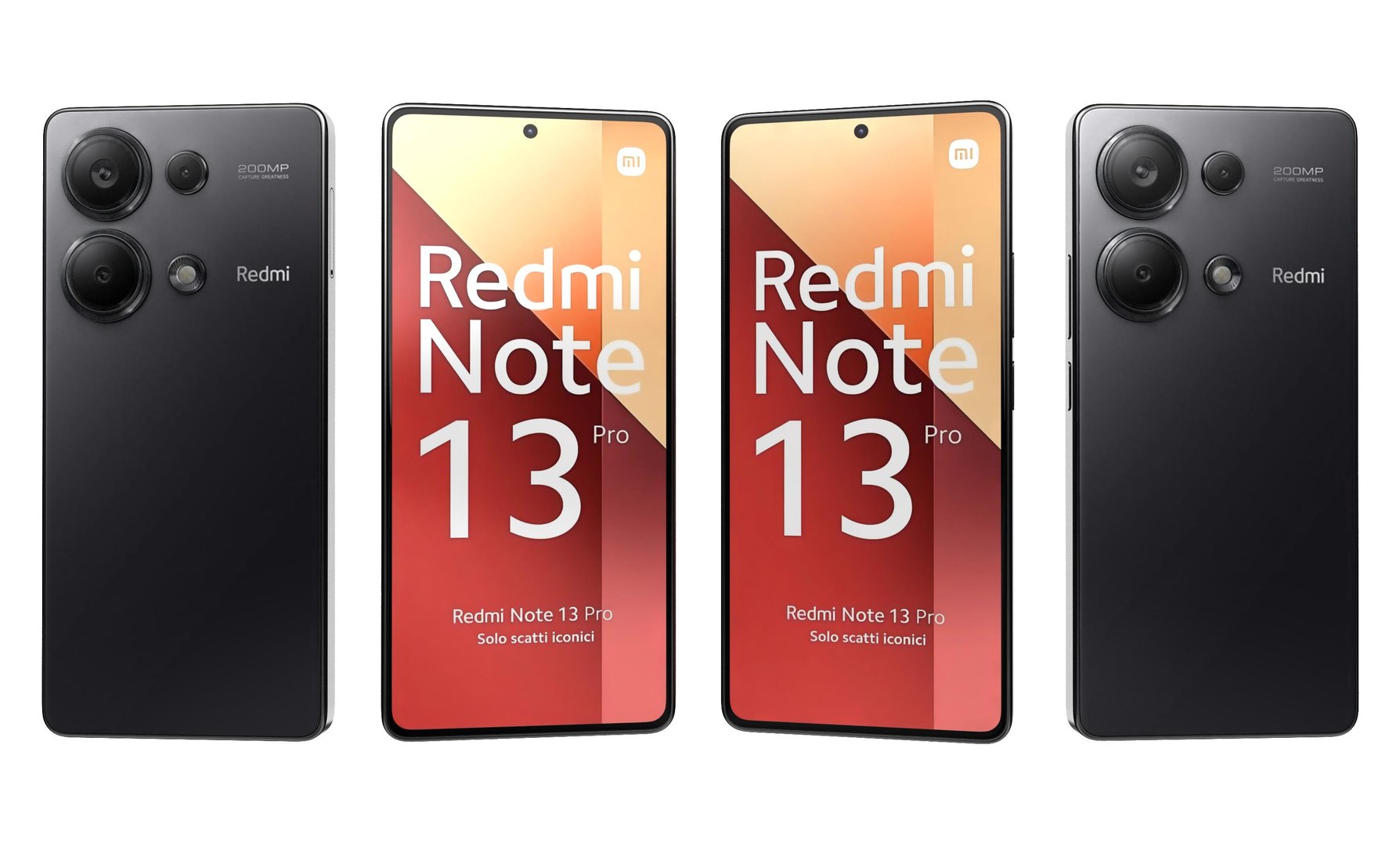 3D Redmi Note 13 Pro All Colors Model - TurboSquid 2183285