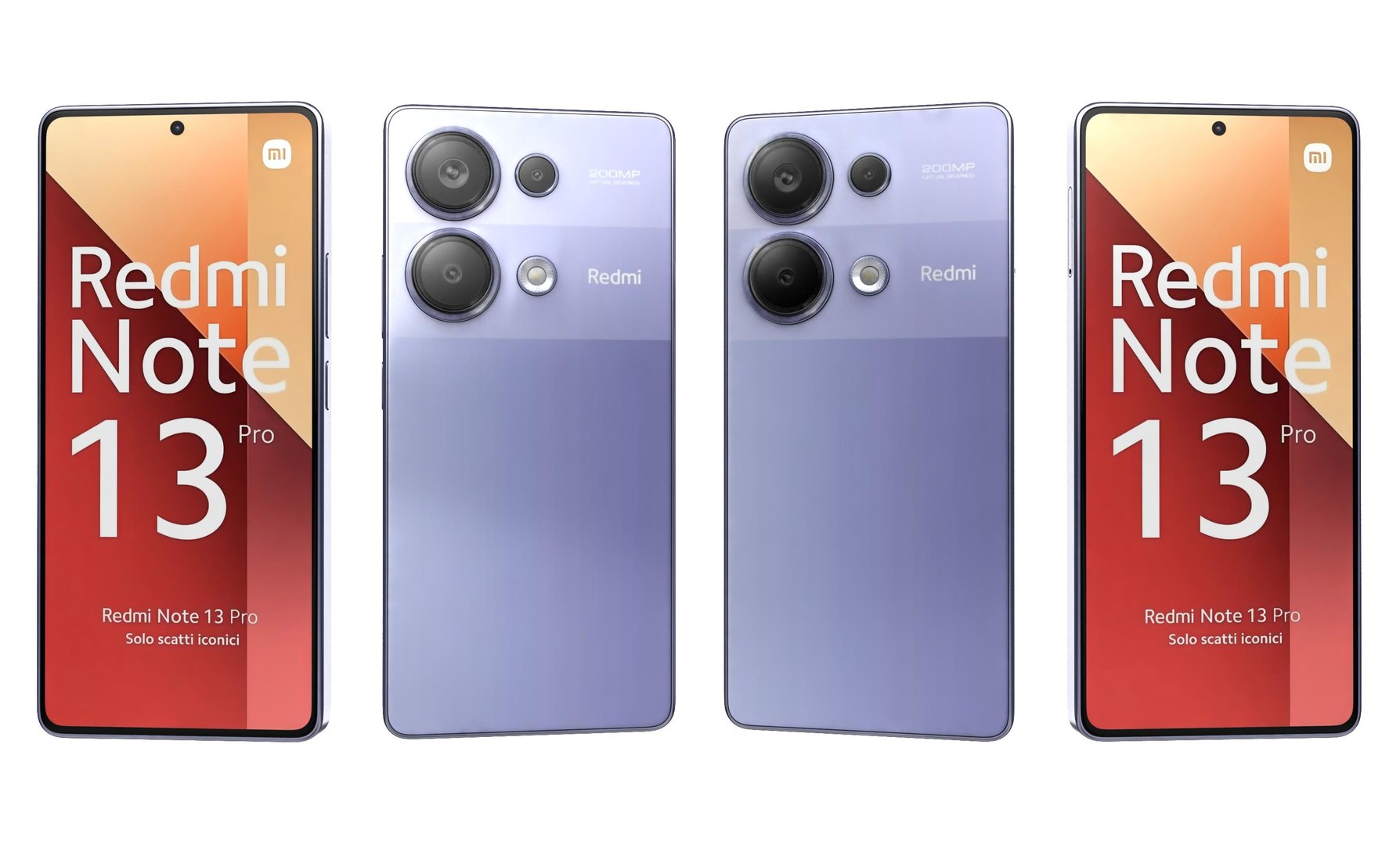 3D Redmi Note 13 Pro All Colors Model - TurboSquid 2183285