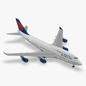 Boeing 747-400 Delta Air Lines