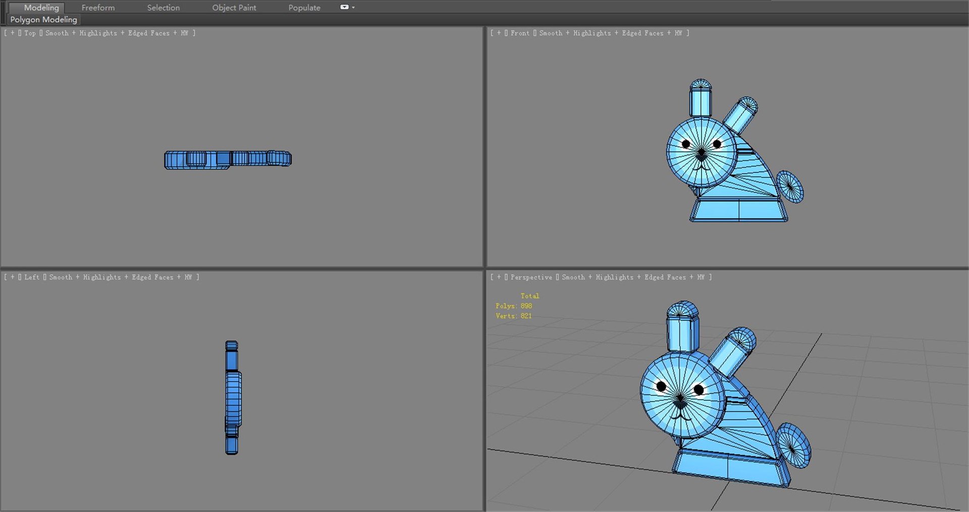Animal Shape Blocks - Blue Rabbit Toys Model - TurboSquid 2112646