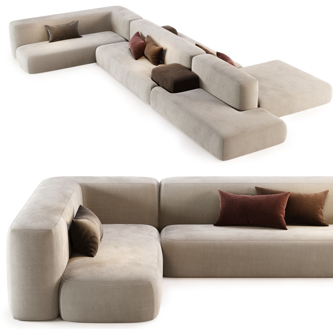 Cloud Sofa BY Lemamobili 3D Model - TurboSquid 2103175