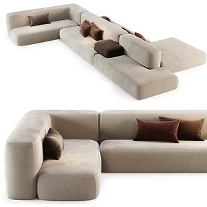 Cloud Sofa BY Lemamobili 3D model