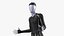 Manequim de traje de captura de movimento em pose