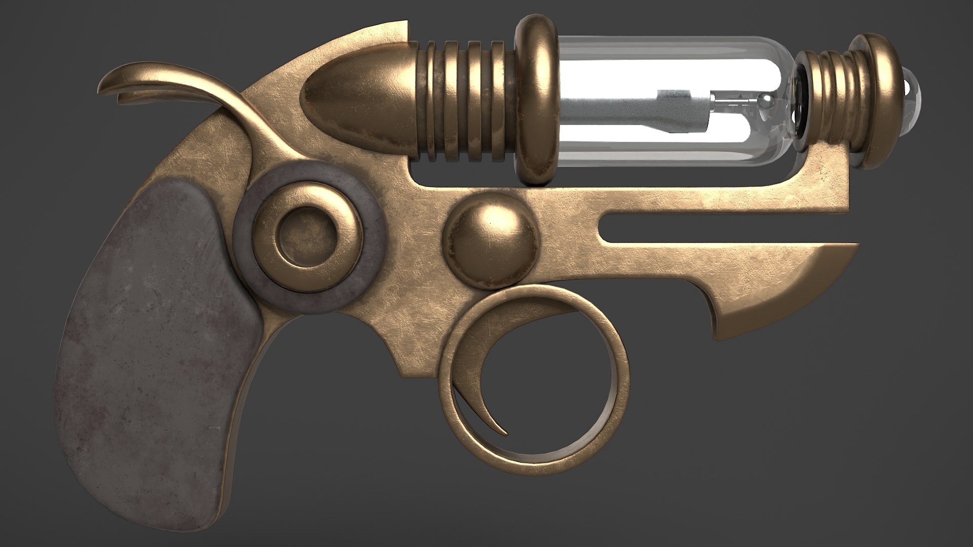 3D Fantasy Gun 23 - TurboSquid 1951036