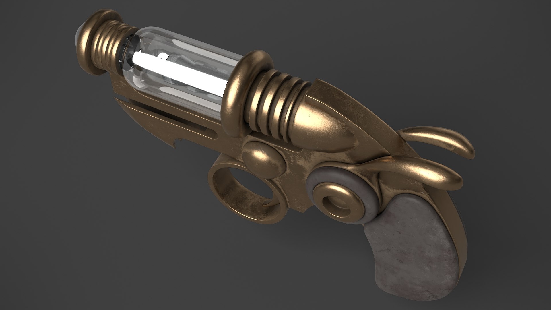 3D Fantasy Gun 23 - TurboSquid 1951036