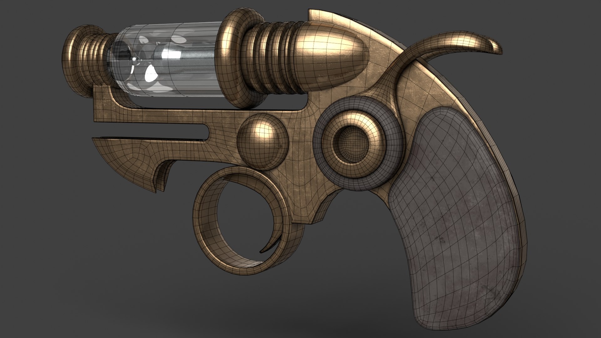 3D Fantasy Gun 23 - TurboSquid 1951036