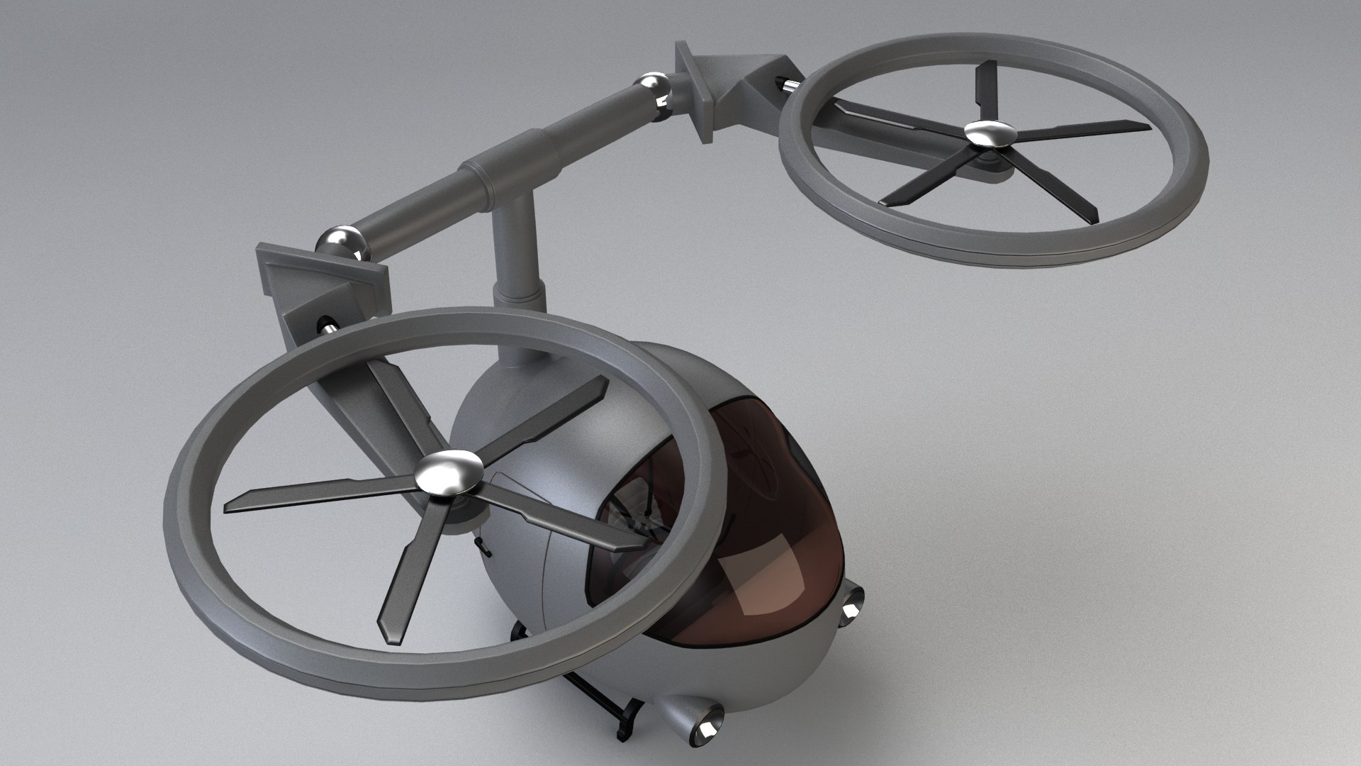 3d Sifi- Helicopter