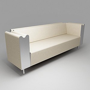 moroso m sofa 3d model