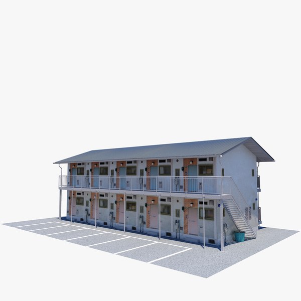 japanese building 3D model