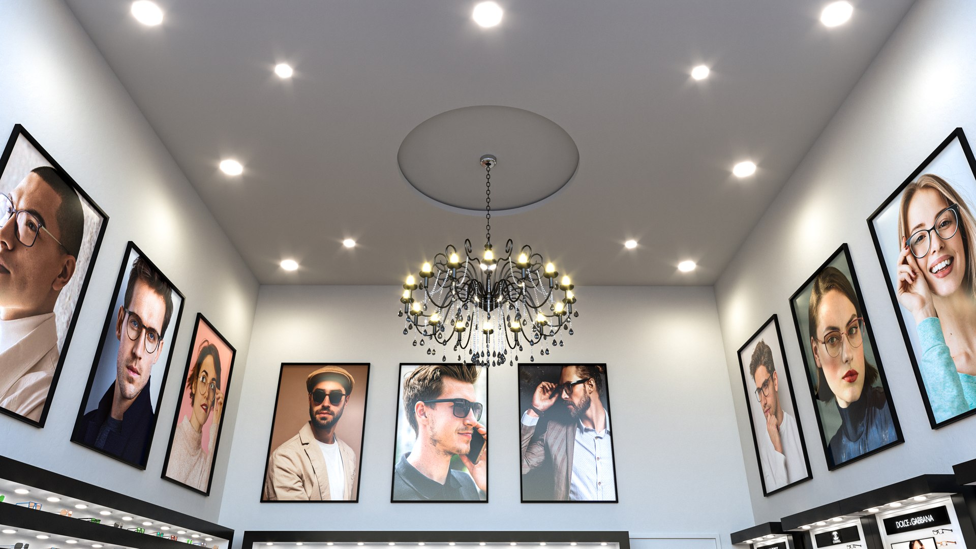 Optical Store - Interior Design Model - TurboSquid 1954659