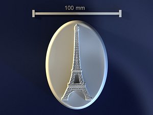 eifel tower 3d model