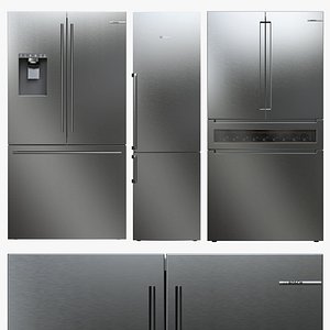 Bosch Refrigerator Collection 3D